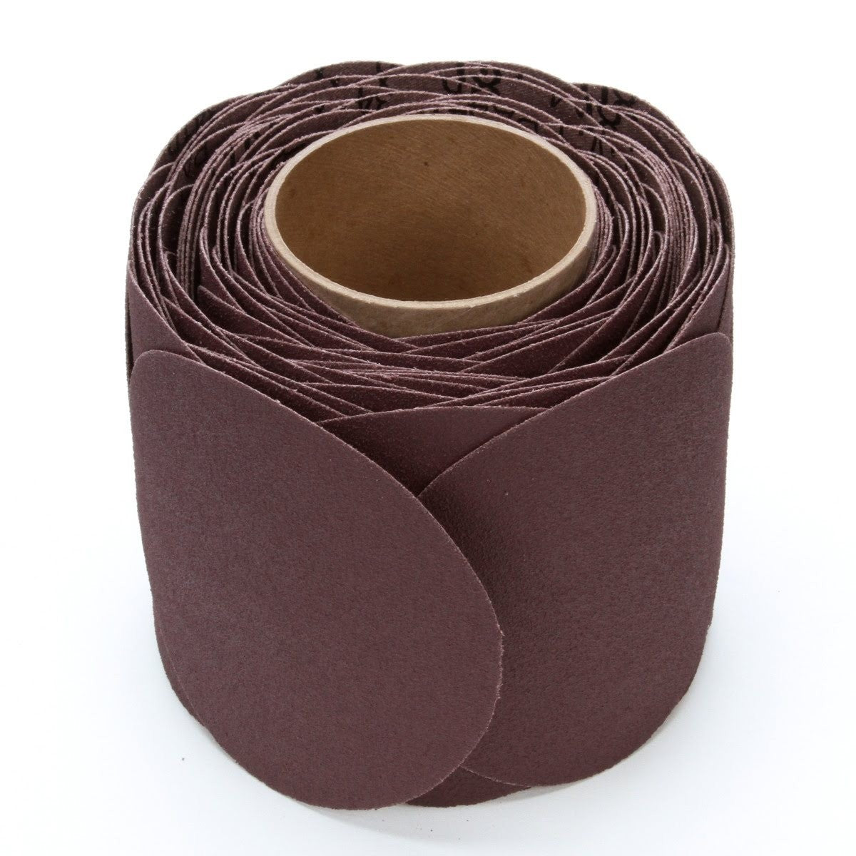 3M 341D Stikit Cloth Disc Roll, PSA, Aluminum Oxide, 80 Grit, X Weight, Brown, 5 in, No Hole, Die 500X, 100 Discs per Roll (7000118783)  - (4Pack)