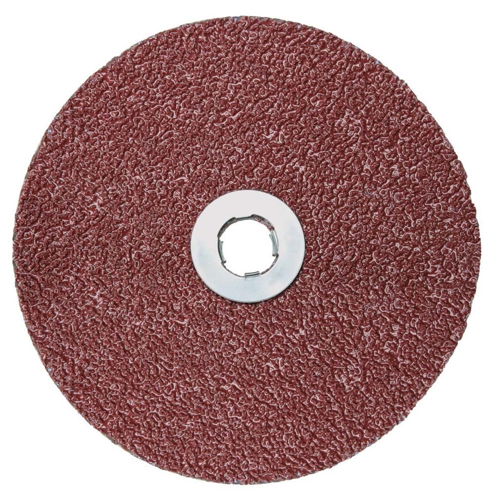3M 982C Cubitron II Fibre Disc 7 in. GL Quick Change 36+ Grit Precision-Shaped Grain Abrasive Discs for Heavy Grinding, Deburring, Beveling, Finishing, and Weld Removal (7000119163) (100 Pack)