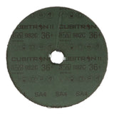 3M 982C Cubitron II Fibre Disc 7 in. GL Quick Change 36+ Grit Precision-Shaped Grain Abrasive Discs for Heavy Grinding, Deburring, Beveling, Finishing, and Weld Removal (7000119163) (100 Pack) - 2