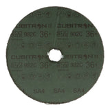 3M 982C Cubitron II Fibre Disc 7 in. GL Quick Change 36+ Grit Precision-Shaped Grain Abrasive Discs for Heavy Grinding, Deburring, Beveling, Finishing, and Weld Removal (7000119163) (25 Pack) - 2