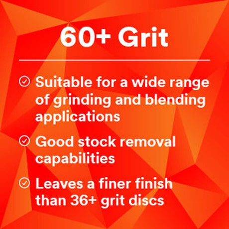 3M 982C Cubitron II Fibre Disc , 4-1/2 in x 7/8 in, 60+ Grit Precision-Shaped Grain for Heavy Grinding, Deburring, Beveling and Weld Removal (7000119196) (25 Pack) - 3