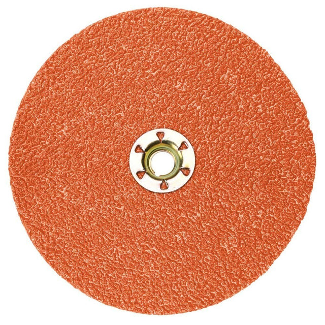 3M 987C Cubitron II Fibre Disc, 60+ Grit TN Quick Change for Angle Grinders, 5 Inch (7000119212) (25 Pack)