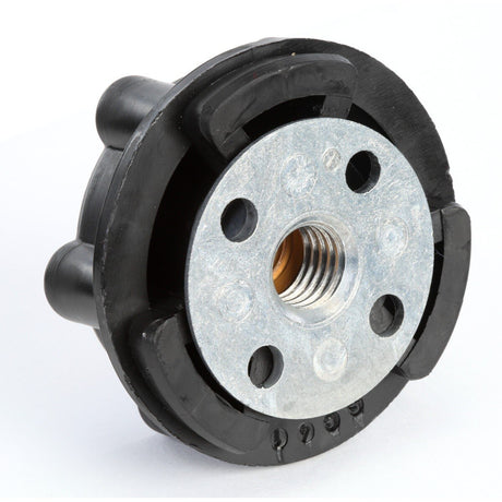 3M Disc Pad Hub and Retainer Nut, 2-1/2 in, M14-2 Internal, Black (7000119302) - 2