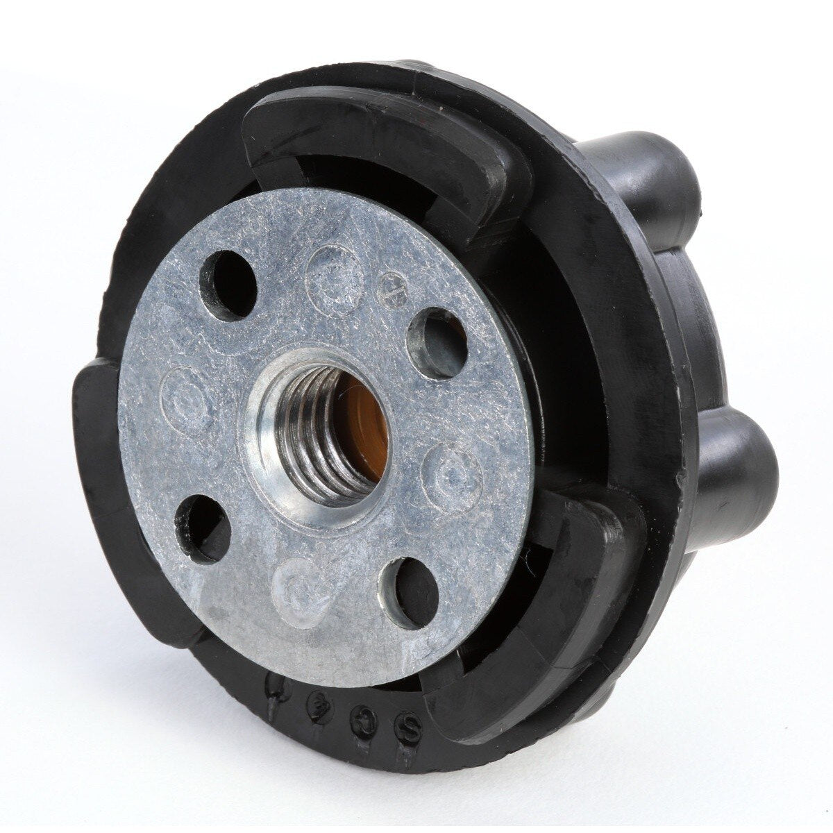 3M Disc Pad Hub and Retainer Nut, 2-1/2 in, M14-2 Internal, Black (7000119302) - 3