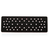 3M Cubitron Hookit Clean Sanding Pad, 33 Holes, Red Foam, 70 mm x 198 mm x 12.7 mm (28531) (7000119342)  - (5Pack)