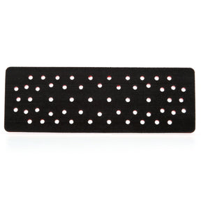 3M Cubitron Hookit Clean Sanding Pad, 33 Holes, Red Foam, 70 mm x 198 mm x 12.7 mm (28531) (7000119342)  - (5Pack)