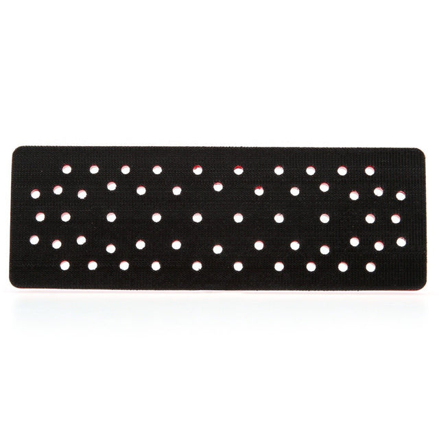3M Cubitron Hookit Clean Sanding Pad, 33 Holes, Red Foam, 70 mm x 198 mm x 12.7 mm (28531) (7000119342)  - (5Pack)