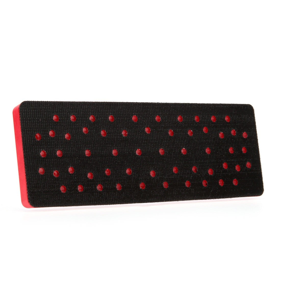 3M Cubitron Hookit Clean Sanding Pad, 33 Holes, Red Foam, 70 mm x 198 mm x 12.7 mm (28531) (7000119342)  - (5Pack) - 2