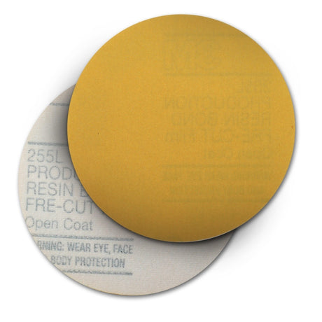 3M 255L Hookit Gold Film Disc, 5 in x NH P400 (7000119430) (400 Pack)