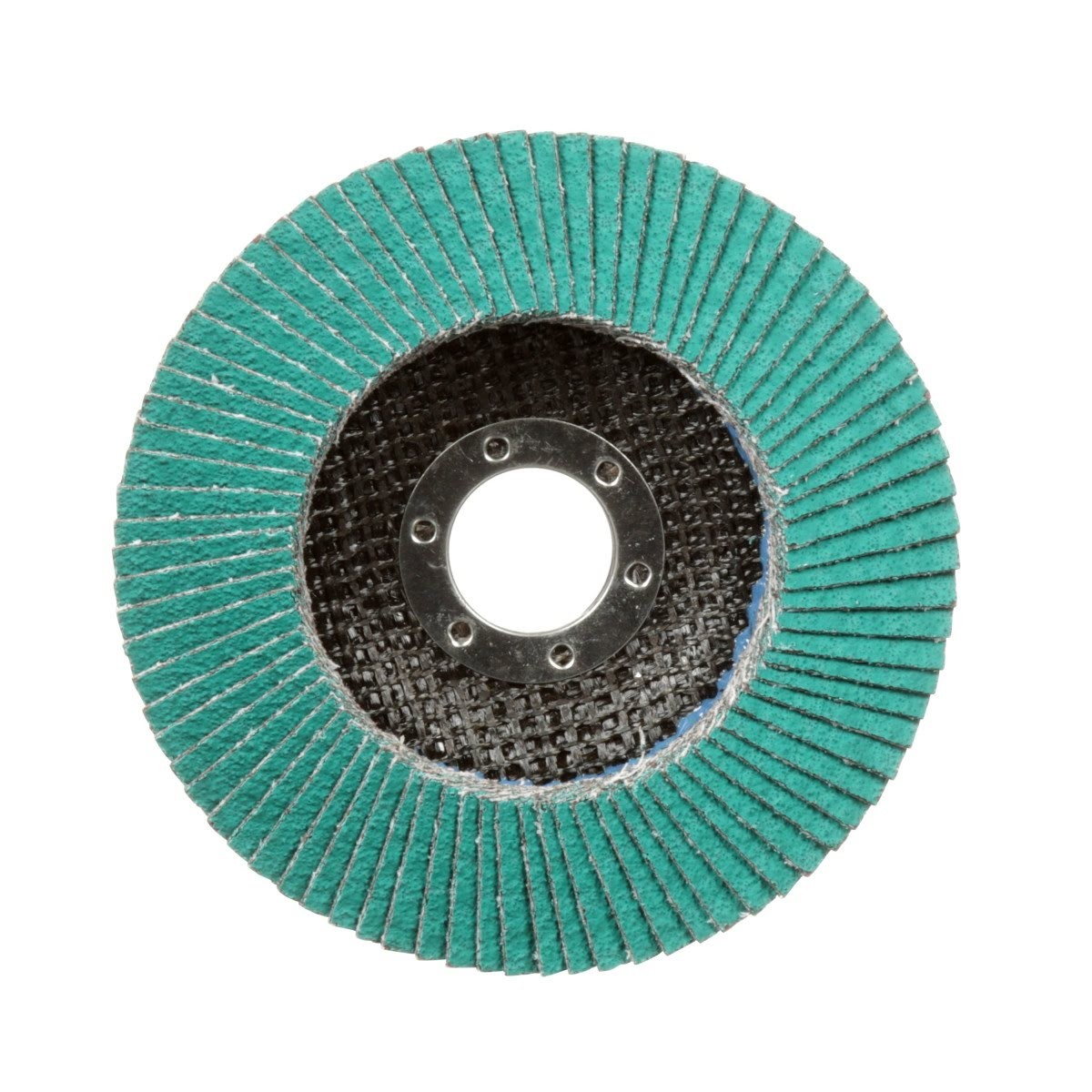 3M 577F Flap Disc, T27, Alumina Zirconia, Green, 40 Grit, Giant, 7 in x 7/8 in (7000119469) (5 Pack)