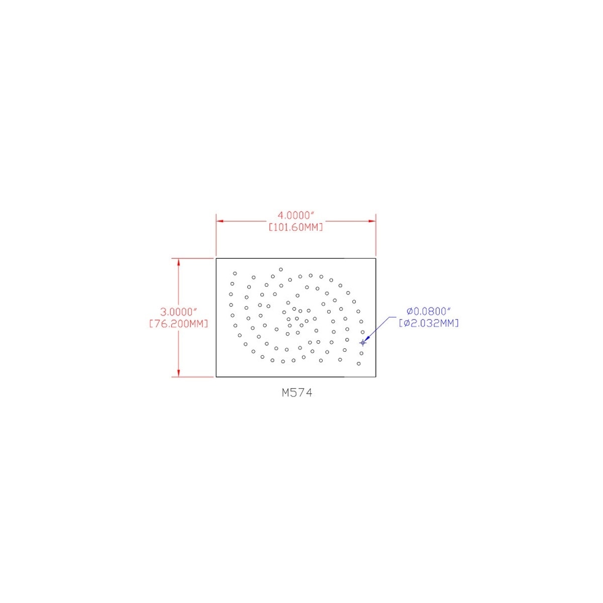 3M 236U Hookit Clean Sanding Sheet, P80 C-weight, 3 in x 4 in, Die M574 (7000119616) (500 Pack) - 2