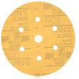 3M 216U 01073 Hookit Gold Disc Dust Free, Aluminum Oxide P400, 6 in, 7 Hole (7000119688) (400 Pack)