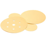 3M 216U 01073 Hookit Gold Disc Dust Free, Aluminum Oxide P400, 6 in, 7 Hole (7000119688) (400 Pack) - 2