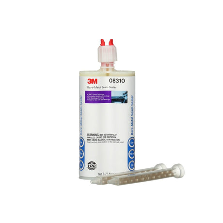 3M Bare-Metal Seam Sealer, Two-Part Self-Mixing Epoxy, Non-Sag, Beige, 200 mL Cartridge (08310) (7000119690)  - (6Pack) - 2