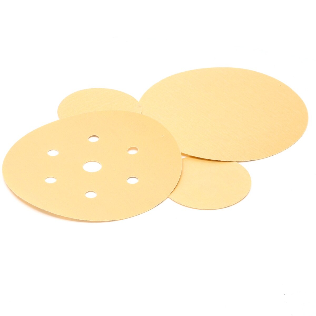 3M 216U 00915 Hookit Gold Abrasive Disc, Aluminum Oxide, P240, 3 in (7000119711) (200 Pack) - 2