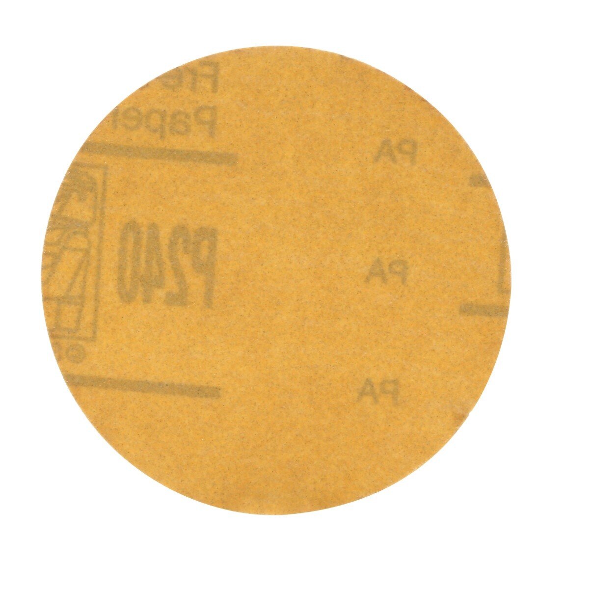 3M 216U 00915 Hookit Gold Abrasive Disc, Aluminum Oxide, P240, 3 in (7000119711) (200 Pack) - 3