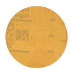 3M 216U 00915 Hookit Gold Abrasive Disc, Aluminum Oxide, P240, 3 in (7000119711) (200 Pack) - 3