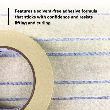 3M 06547 Automotive Masking Tape, 36 mm x 55 m (7000119726) - 3