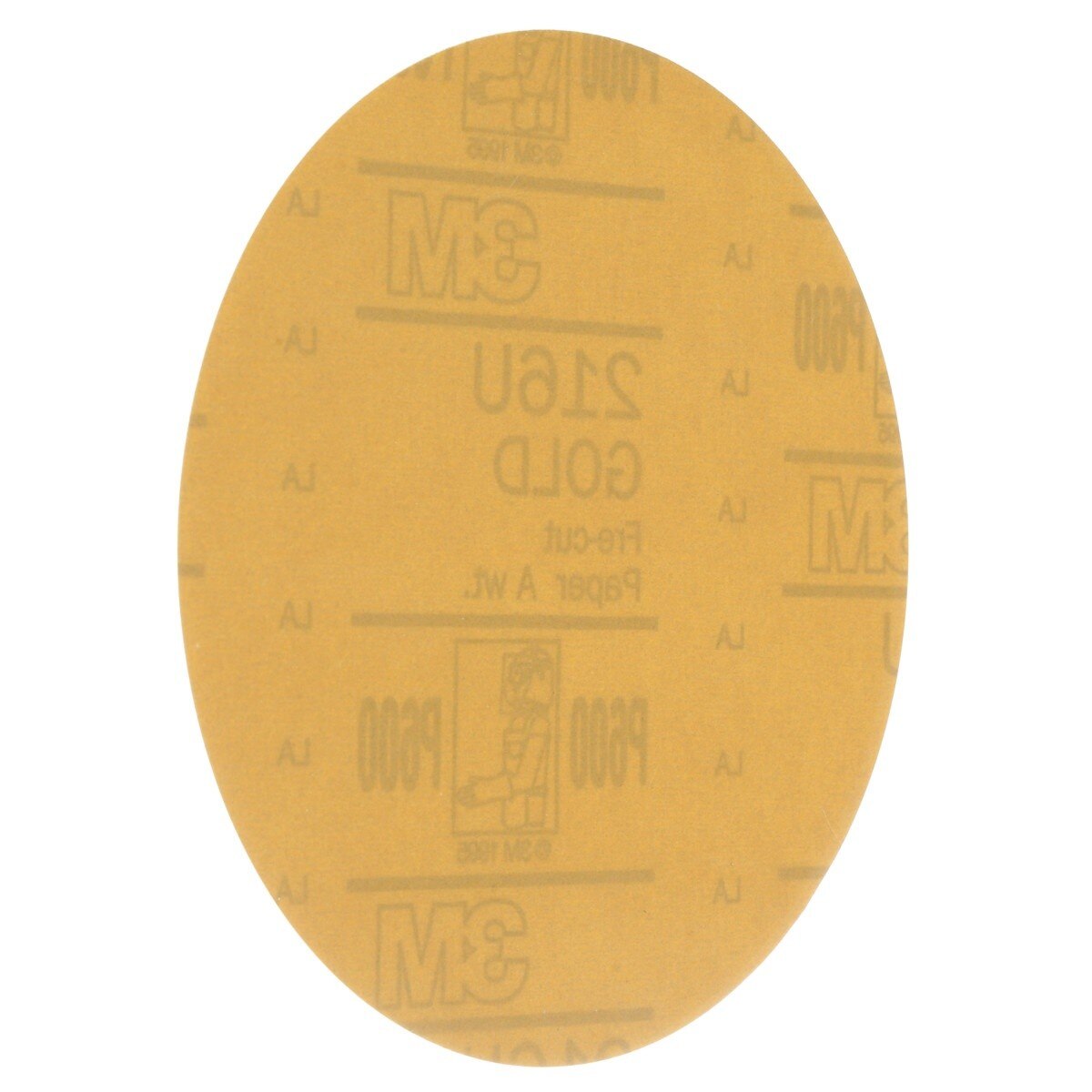 3M 216U 00923 Hookit Gold Disc, 6 in, P600, 50 Discs per Carton (7000119734) (50 Pack) - 3