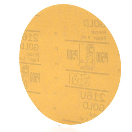 3M 216U 00923 Hookit Gold Disc, 6 in, P600, 50 Discs per Carton (7000119734) (50 Pack) - 4