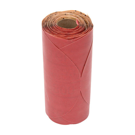 3M 316U 01105 Stikit Red Abrasive Sanding Disc Roll, PSA No Hole, Aluminum Oxide P800, Red, 6 in (7000119762) (600 Pack)