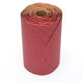 3M 316U 01114 Stikit Red Abrasive Sanding Disc, PSA, No Hole, Aluminum Oxide P120, Red, 6 in (7000119771) (600 Pack) - 6