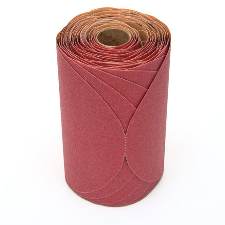 3M 316U 01114 Stikit Red Abrasive Sanding Disc, PSA, No Hole, Aluminum Oxide P120, Red, 6 in (7000119771) (600 Pack) - 6