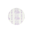 3M 260L 01184 Hookit Red Finishing Film Abrasive Disc, Aluminum Oxide P1500, 6 in (7000119790) (100 Pack)