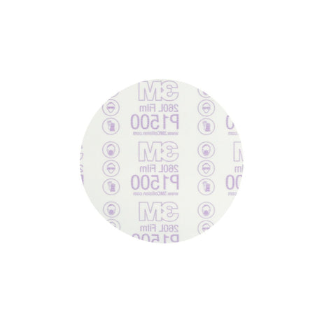 3M 260L 01184 Hookit Red Finishing Film Abrasive Disc, Aluminum Oxide P1500, 6 in (7000119790) (100 Pack) - 2