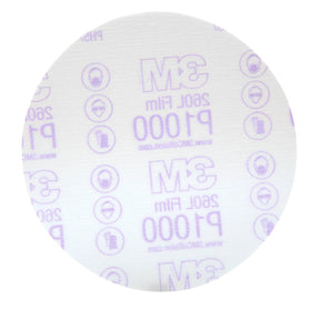 3M 260L 01186 Hookit Red Finishing Film Abrasive Disc, Aluminum Oxide, Polyester Film, P1000, Red, 6 in (7000119792) (100 Pack)