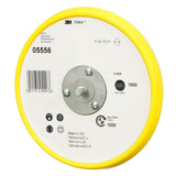 3M Stikit Low Profile Abrasive Disc Back up Pad, Threaded 5/16-24 External, Yellow, 6 in x 3/8 in (05556) (7000119808)  - (10Pack) - 2