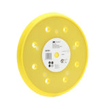 3M 05781 Hookit Abrasive Disc Pad, Dust Free, Medium Density Foam, Yellow, 8 in (7000119810) - 3