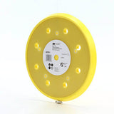 3M 05781 Hookit Abrasive Disc Pad, Dust Free, Medium Density Foam, Yellow, 8 in (7000119810) - 5