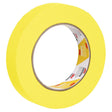 3M 388N Automotive Refinish Masking Tape, Yellow, Water Resistant, 24 mm x 55 m (06653) (7000119816)  - (36Pack)