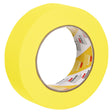 3M 388N 06654 Automotive Refinish Masking Tape, Yellow, Crepe Backing, Moisture and Solvent Resistant, 36 mm x 55 m (7000119817)  - (24Pack)