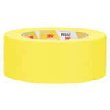 3M 388N Automotive Refinish Masking Tape, Rubber Adhesive, Yellow Crepe Paper Backing, Moisture and Solvent Resistant, 48 mm x 55 m (06656) (7000119819)  - (24Pack) - 3