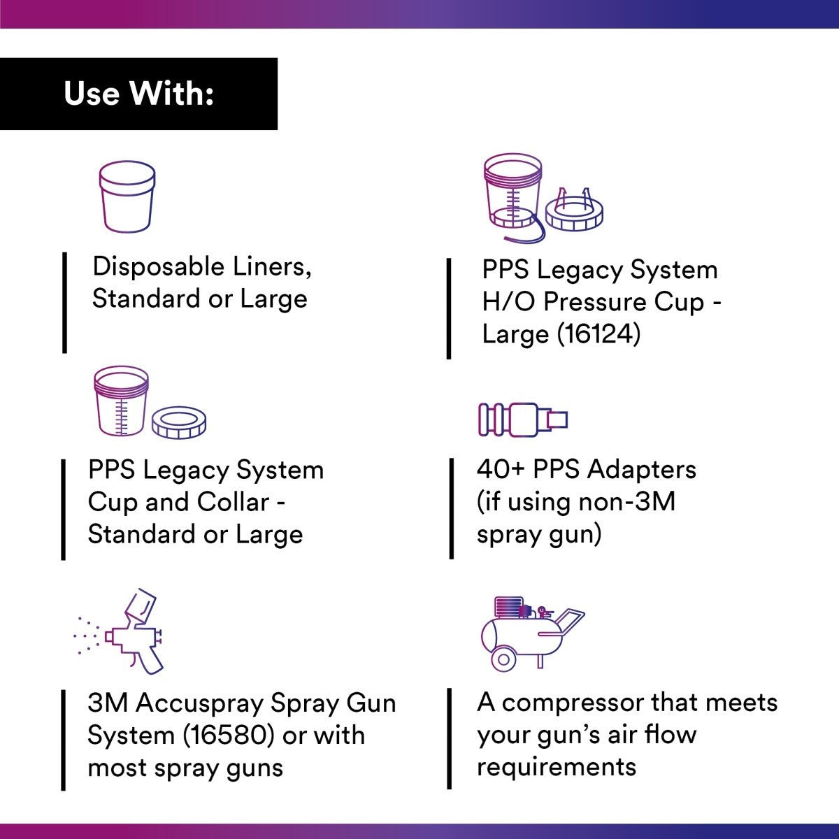 3M 16199 PPS Disposable Lids, Standard and Large, 125 Micron Filter (7000119821) (25 Pack) - 10
