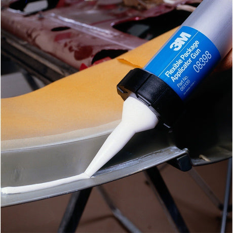 3M 08370 MSP Seam Sealer, Gray, 310 mL Flexpack (7000119838)  - (6Pack) - 9
