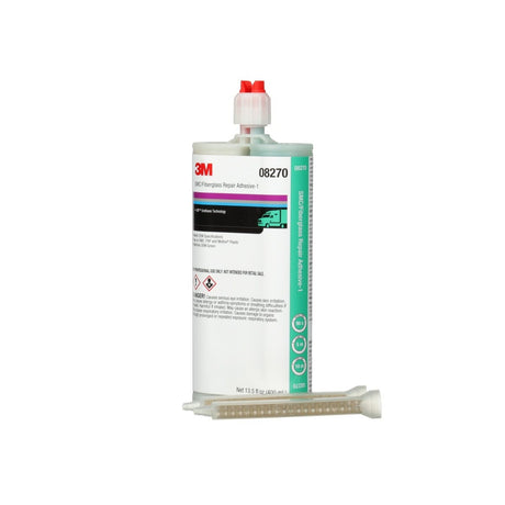 3M SMC/Fiberglass Repair Adhesive-1 Two-part Urethane Green 400 mL Cartridge (08270) (7000119842)  - (6Pack)