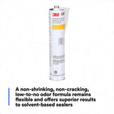 3M 08367 Urethane Seam Sealer, Black, High Solids, Permanently Flexible, 310 mL 10.5 fl oz Cartridge (7000119968)  - (12Pack) - 8