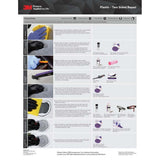 3M 55887 EZ Sand Multi Purpose Repair Material, 600 mL DMS Cartridge (7000119976)  - (4Pack) - 6