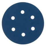 3M 05656 Stikit Low Profile Abrasive Disc Back-up Pad, PSA, Threaded 5/16-24 EXT, Yellow, 6 in, 6 Hole (7000120068) (10 Pack) - 5