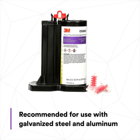 3M 05863 Platinum Plus Filler, 276 mL DMS Cartridge (7000120074)  - (6Pack) - 4