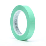 3M Precision Masking Tape, Green, 3/4 in x 60 yds (06529) (7000120100)  - (12Pack) - 2