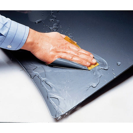 3M 434Q 02622 Abrasive Sheet, SiC 1200 Grit, Black, 5 1/2 in x 9 in (7000120121) (250 Pack) - 2