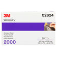 3M 434Q 02624 Abrasive Sheet, Silicon Carbide 2000 Grit, Black, 5-1/2 in x 9 in, Wet/Dry Sandpaper Sheets for Auto Sanding and Paint Prep (7000120122) (250 Pack)