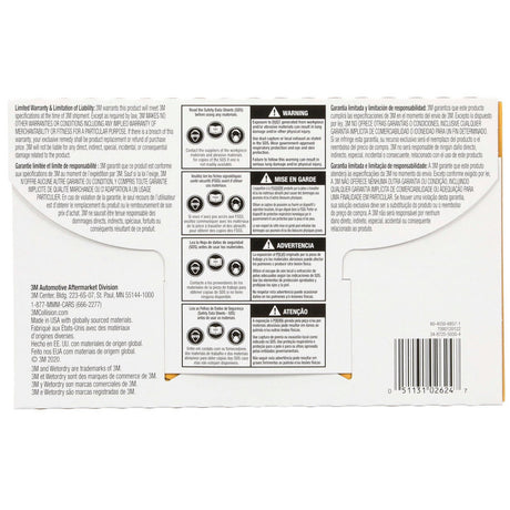 3M 434Q 02624 Abrasive Sheet, Silicon Carbide 2000 Grit, Black, 5-1/2 in x 9 in, Wet/Dry Sandpaper Sheets for Auto Sanding and Paint Prep (7000120122) (250 Pack) - 8