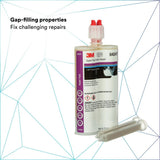 3M 04248 Super Fast Repair Adhesive, Black, 200 mL Cartridge (7000120166) (36 Pack) - 5