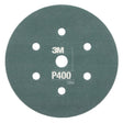 3M 270J 34403 Hookit Flexible Abrasive Disc, Dust Free, P400, Gray, 6 in, Primer Sanding, E coat Sanding (7000120193) (125 Pack)