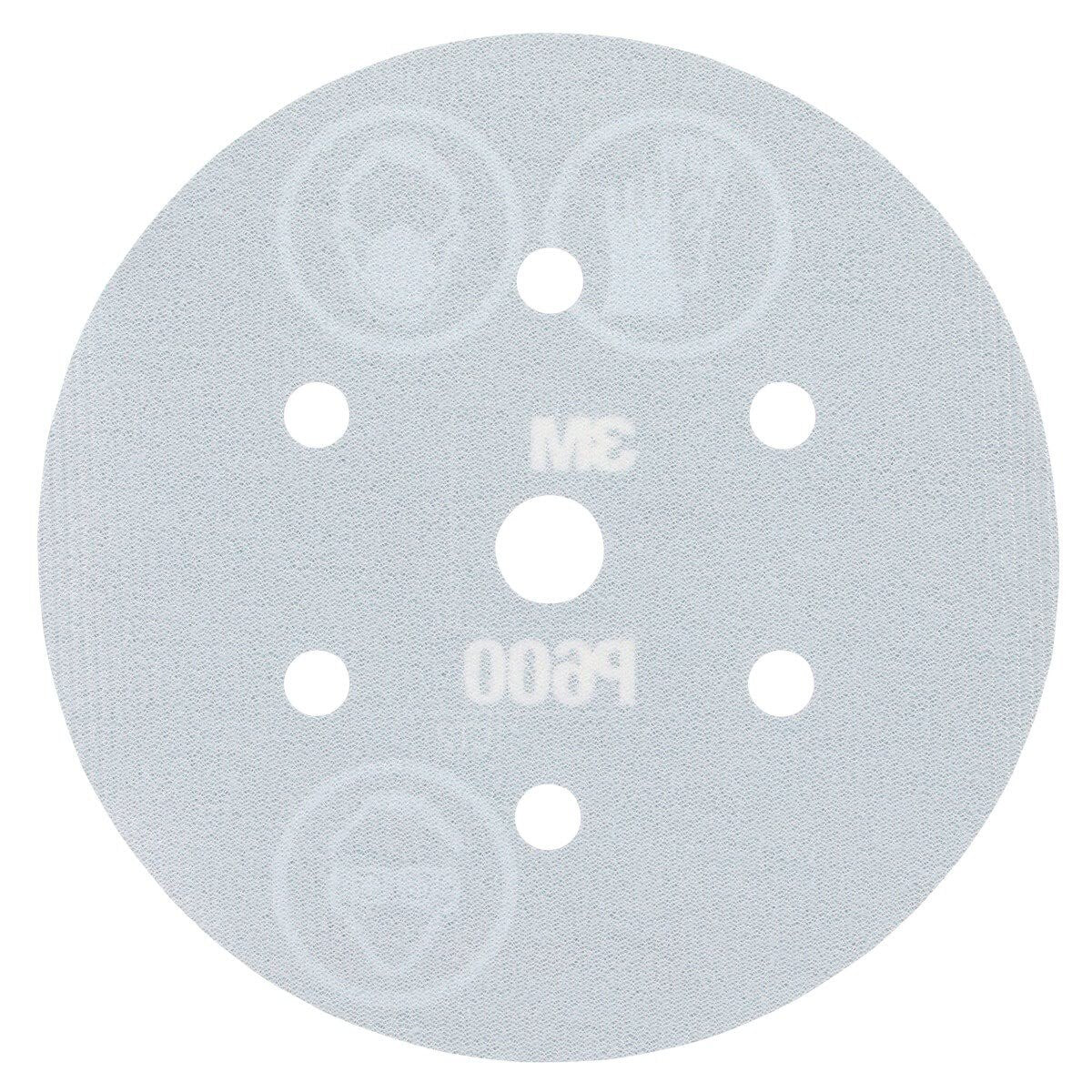 3M 270J 34405 Hookit Flexible Abrasive Disc, Dust Free, Aluminum Oxide P600, Gray, 6 in, Primer and Clear Coat Sanding (7000120194) (125 Pack) - 5